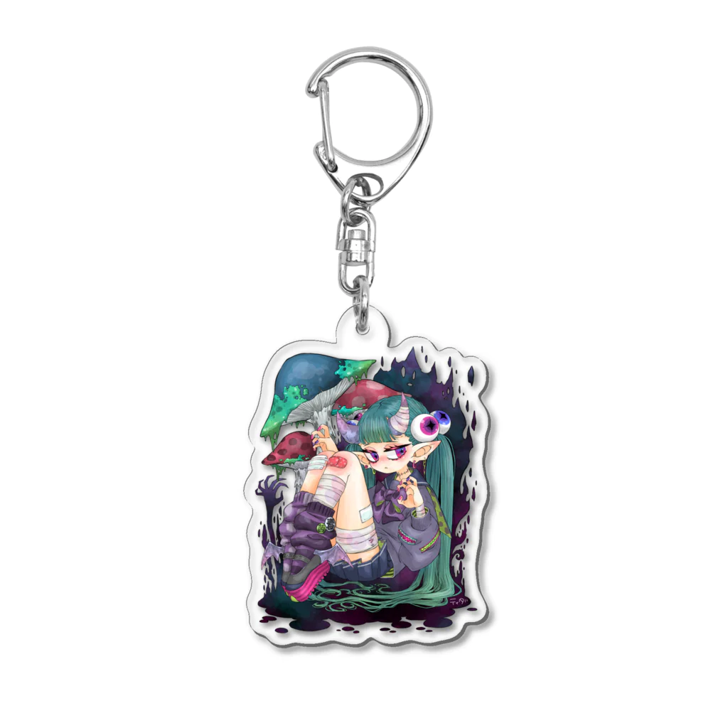 ティダのドクドクちゃん Acrylic Key Chain