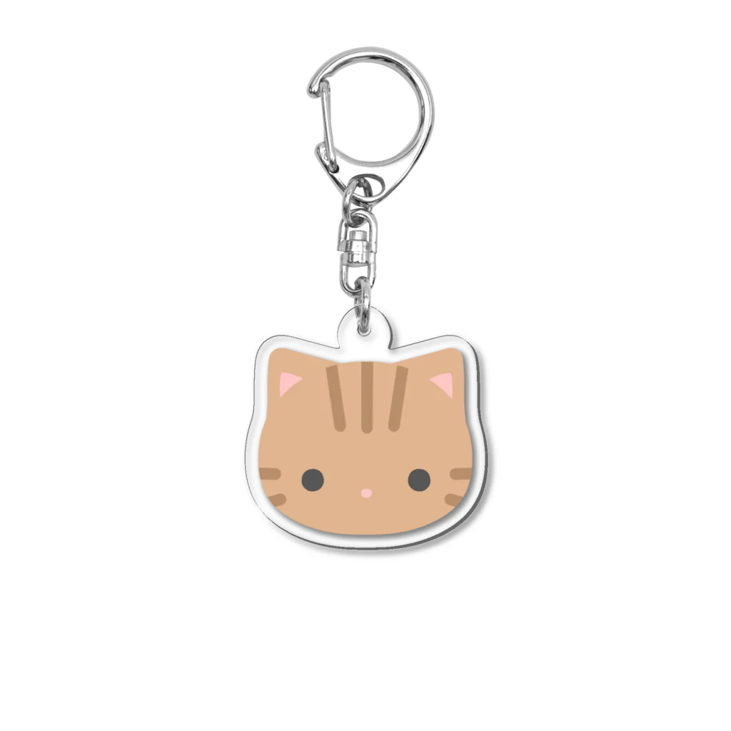 Nagatoのうちのねこ(茶トラ) Acrylic Key Chain