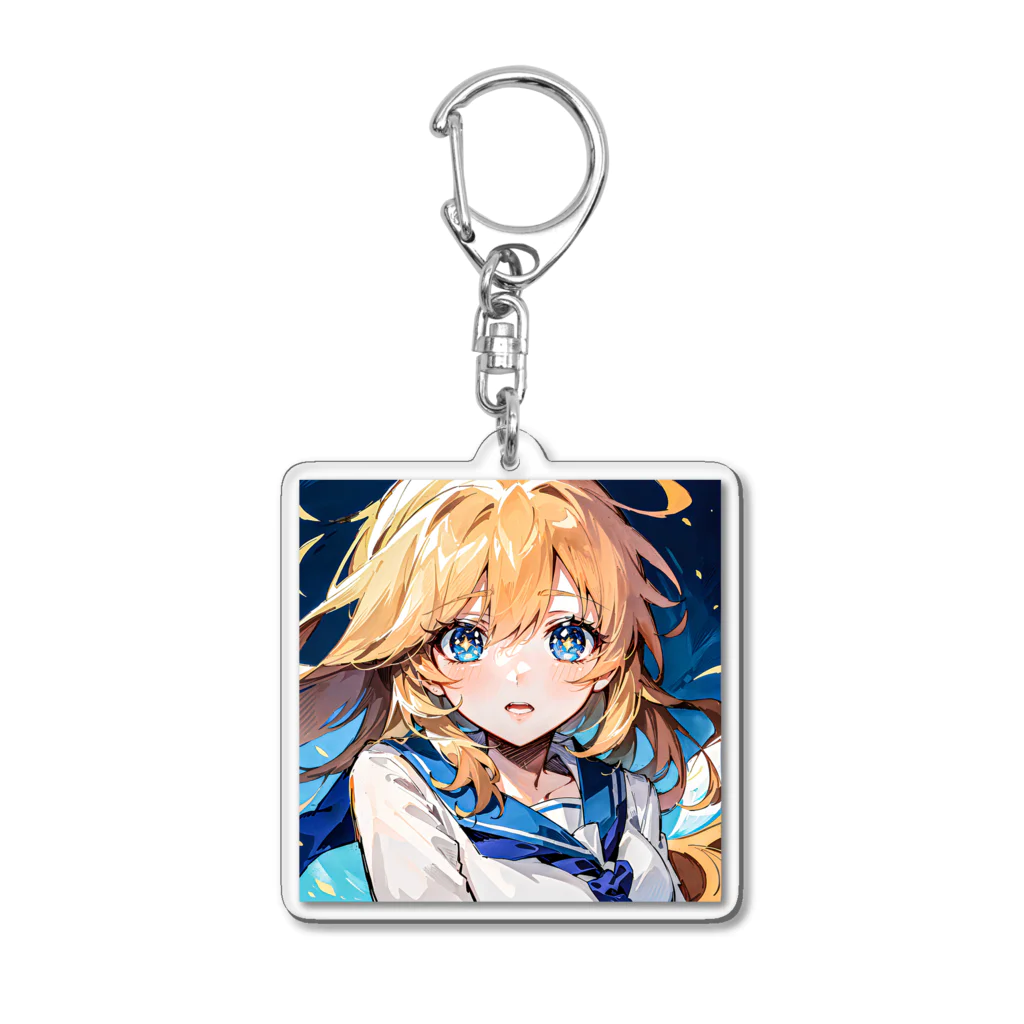 kawaii_illust_shopの衝動少女2 Acrylic Key Chain