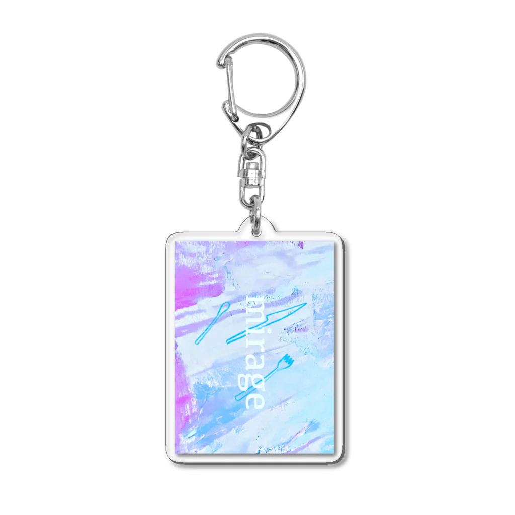 アヤメのmirage Acrylic Key Chain