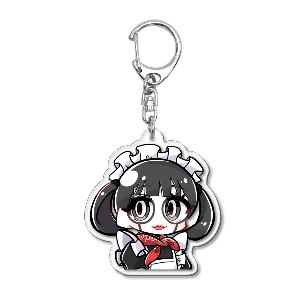 れもん・すかっしゅの女子キャンパーレモコ Acrylic Key Chain