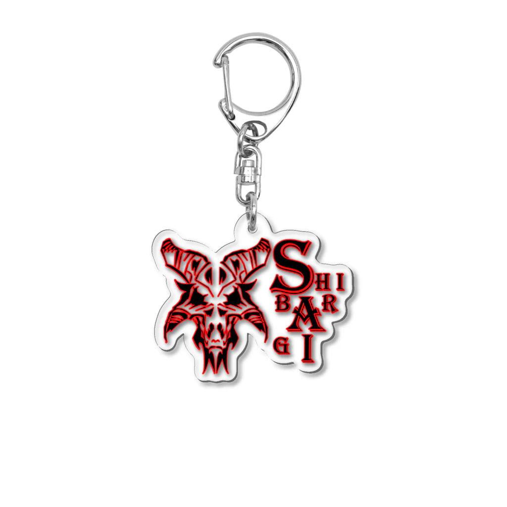 ｼﾊﾞｰｷﾞｰのまごころ宅配便のUNDYING Shibargiロゴ Acrylic Key Chain