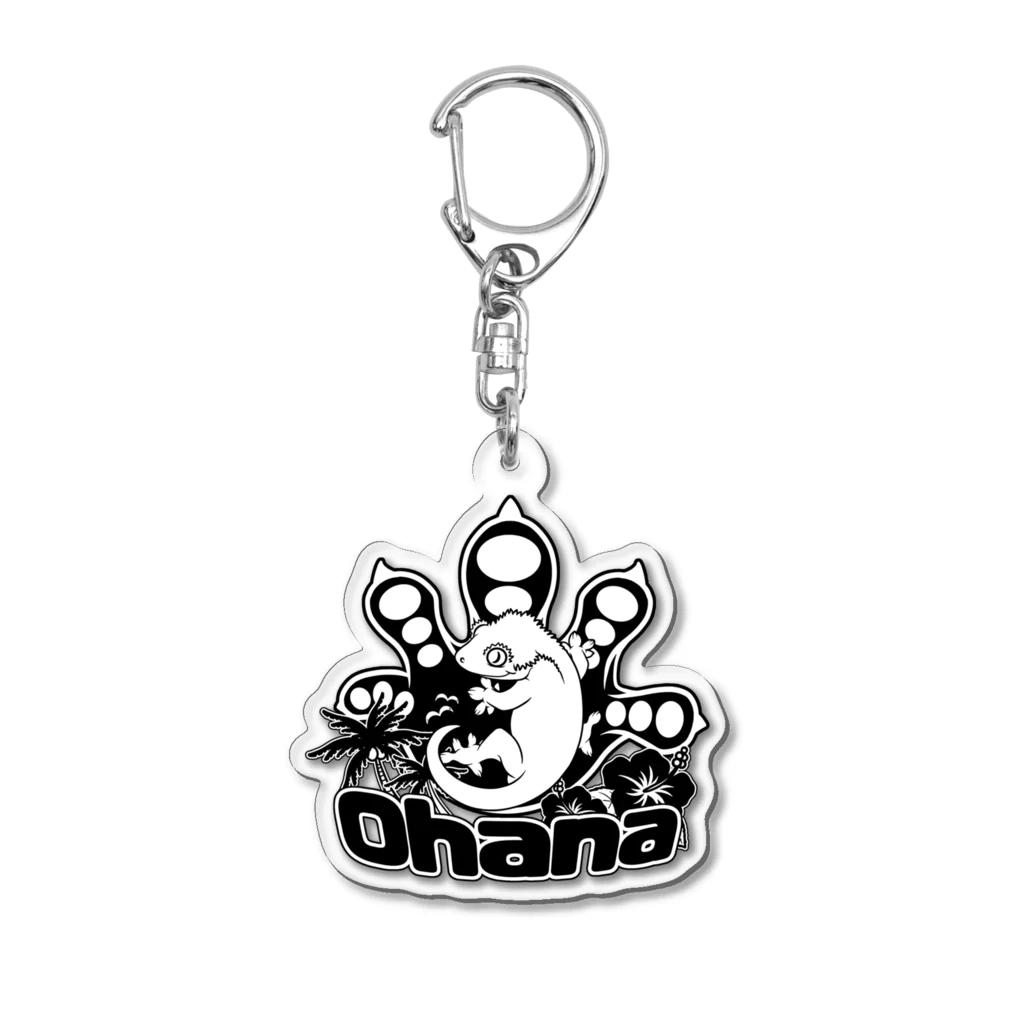 OhanaのOhanaロゴグッズ Acrylic Key Chain