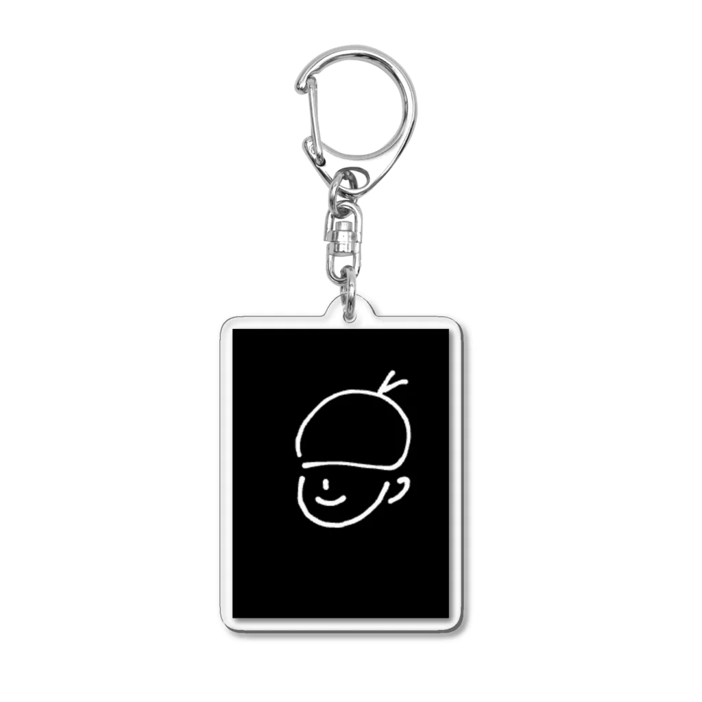 扇子の前髪ながお Acrylic Key Chain