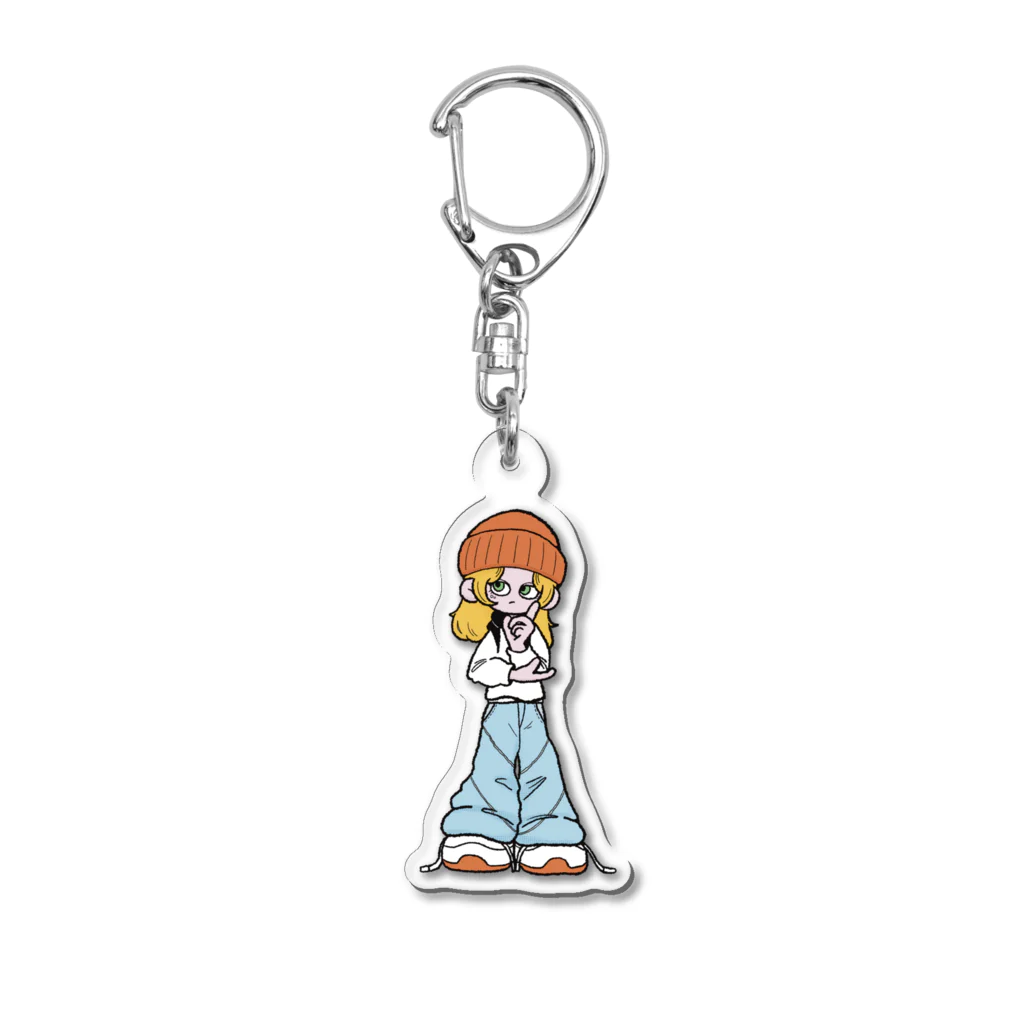 ふじたくるみのOOTD Acrylic Key Chain