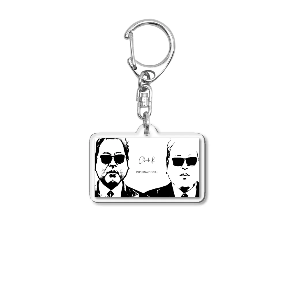 factory_ishikawaのおっさんグラフィックカッコいいかも Acrylic Key Chain