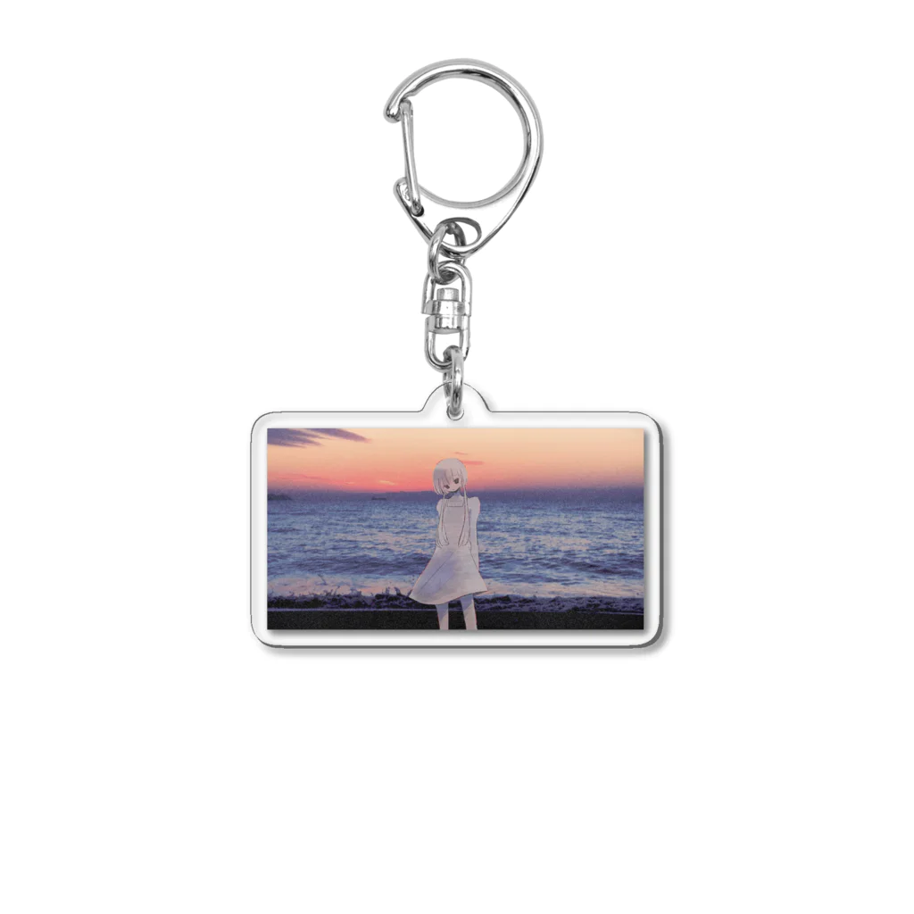 水面下の17時13分 Acrylic Key Chain