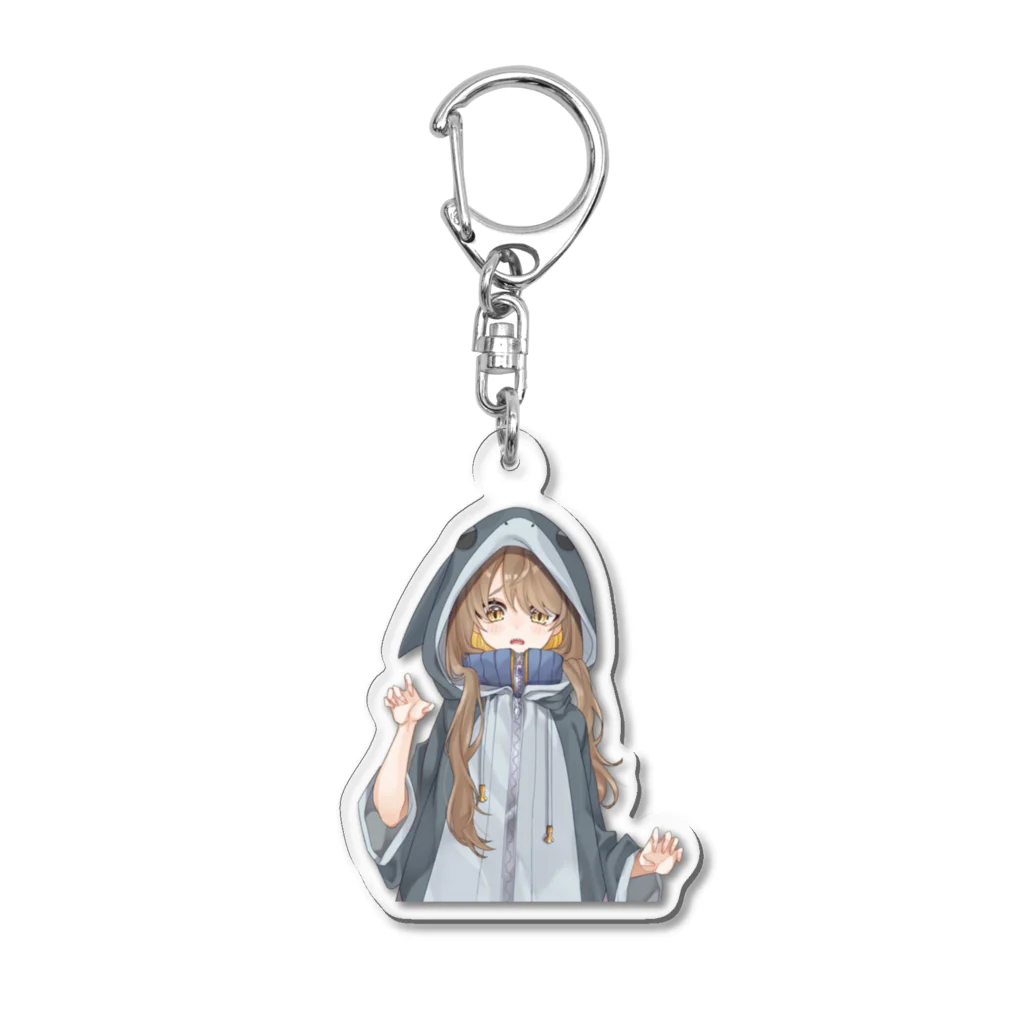 鮫嶋みなほの泣きぽん Acrylic Key Chain