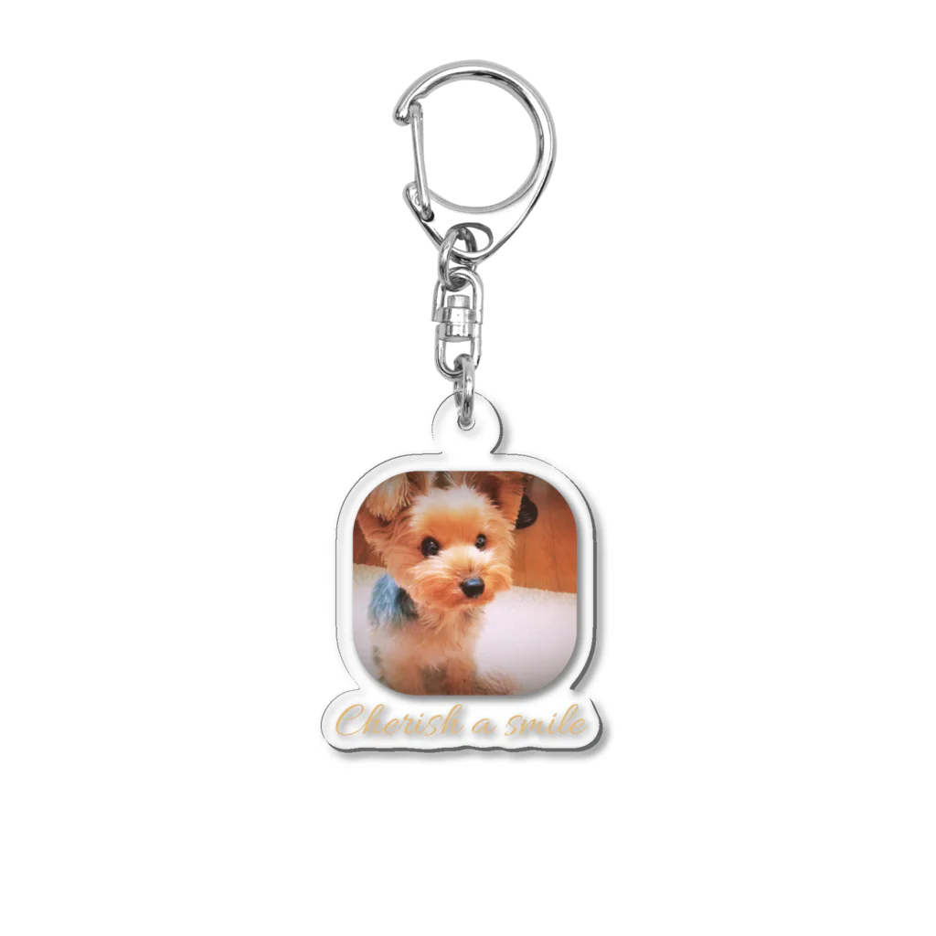 bubblegum19のCherish a smile Acrylic Key Chain