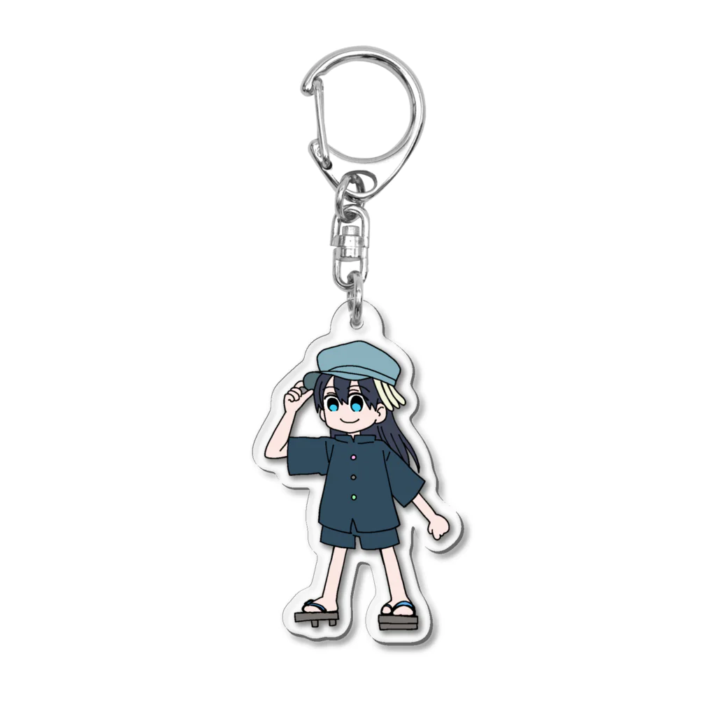 空想舩のミツキモドキ Acrylic Key Chain