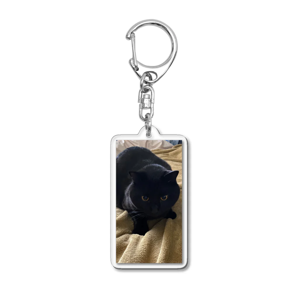 yottin59617の迷い黒猫キキ Acrylic Key Chain