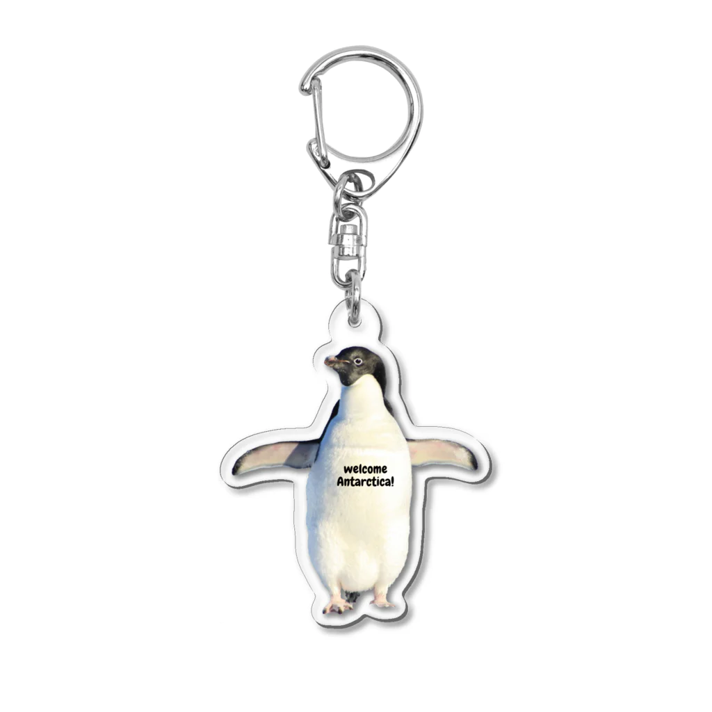 honeycombのアデリーペンギン Acrylic Key Chain