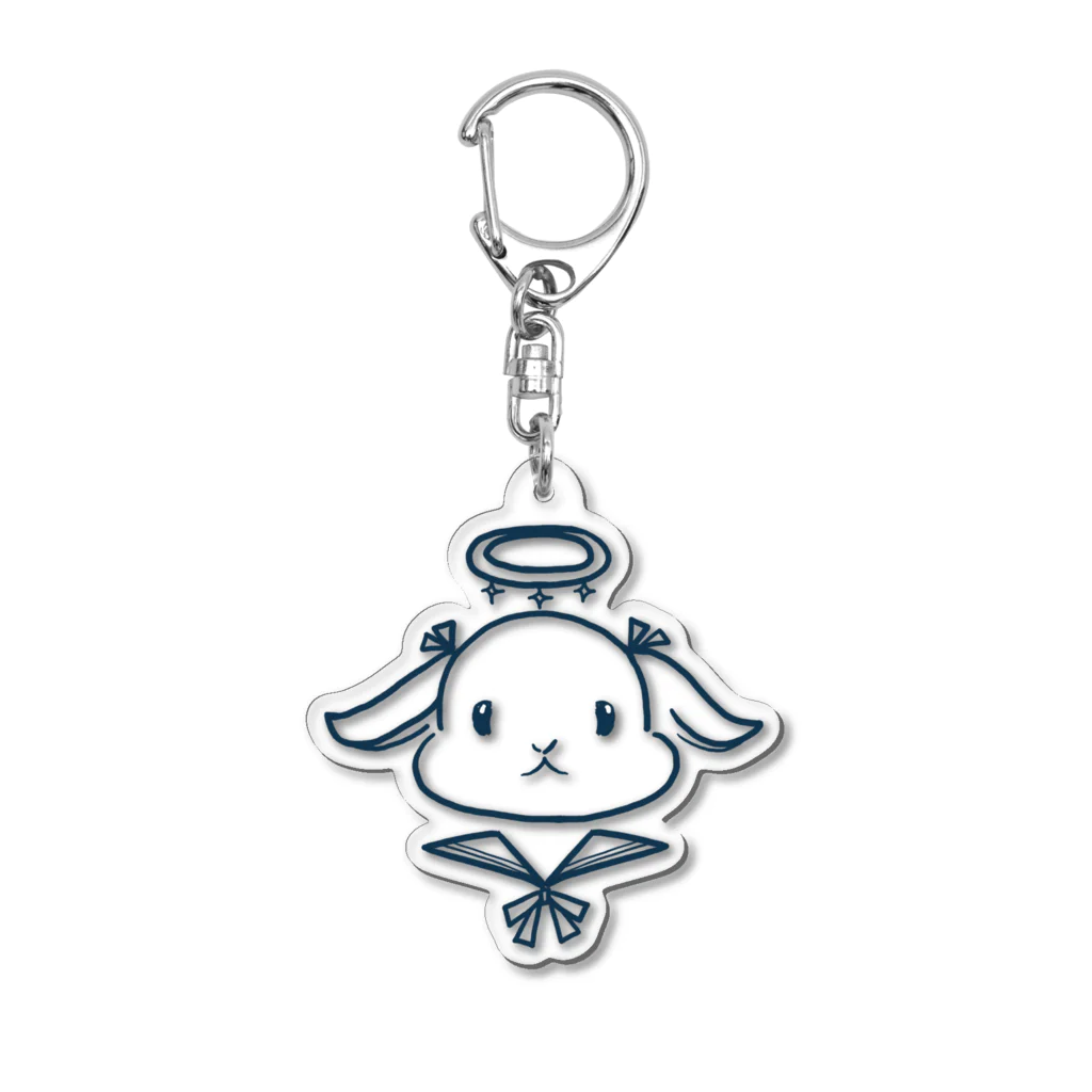 kaminotaneの神野たねSUZURI店　うさたねアクリルキーホルダー Acrylic Key Chain