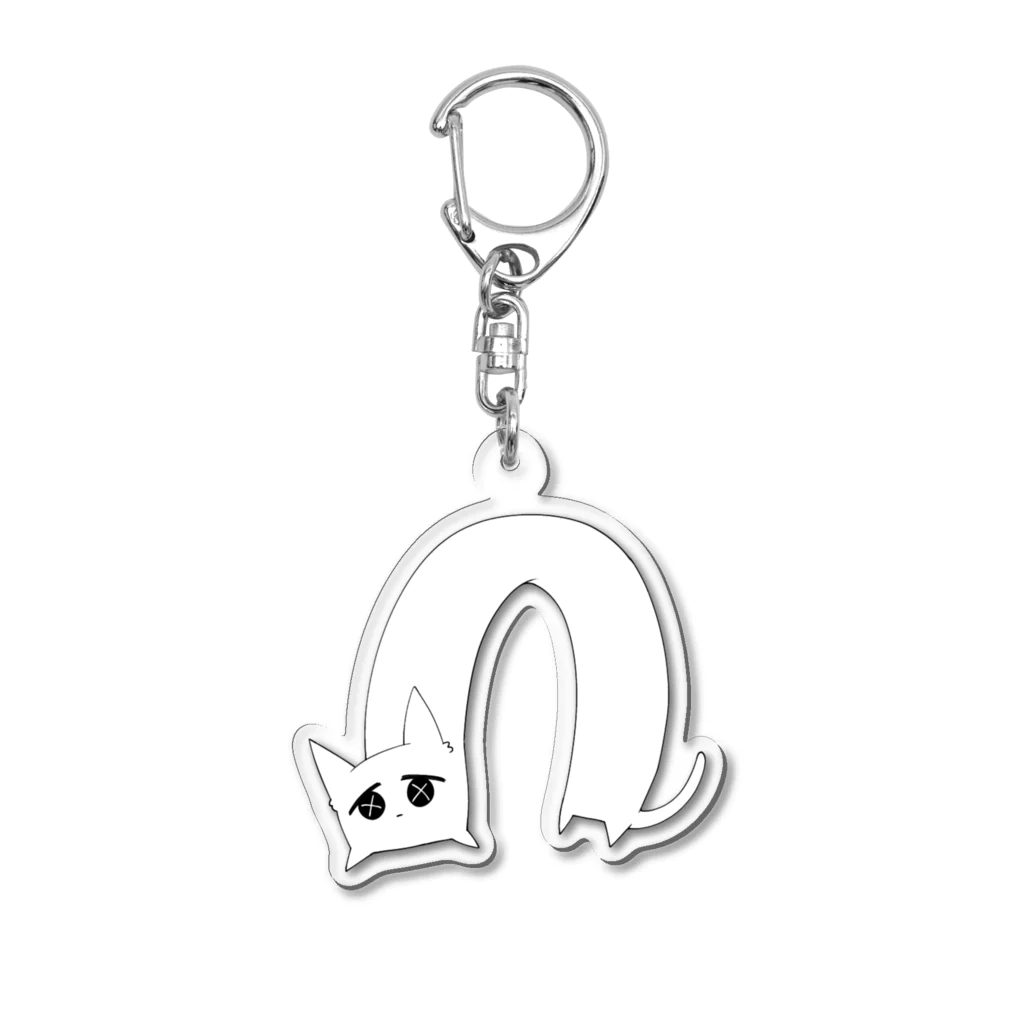 suteinuhomeのマンチカンのいぬ Acrylic Key Chain