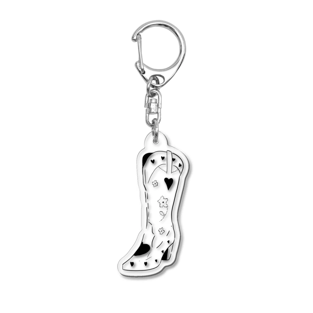 Sowaのcowgirl boot Acrylic Key Chain