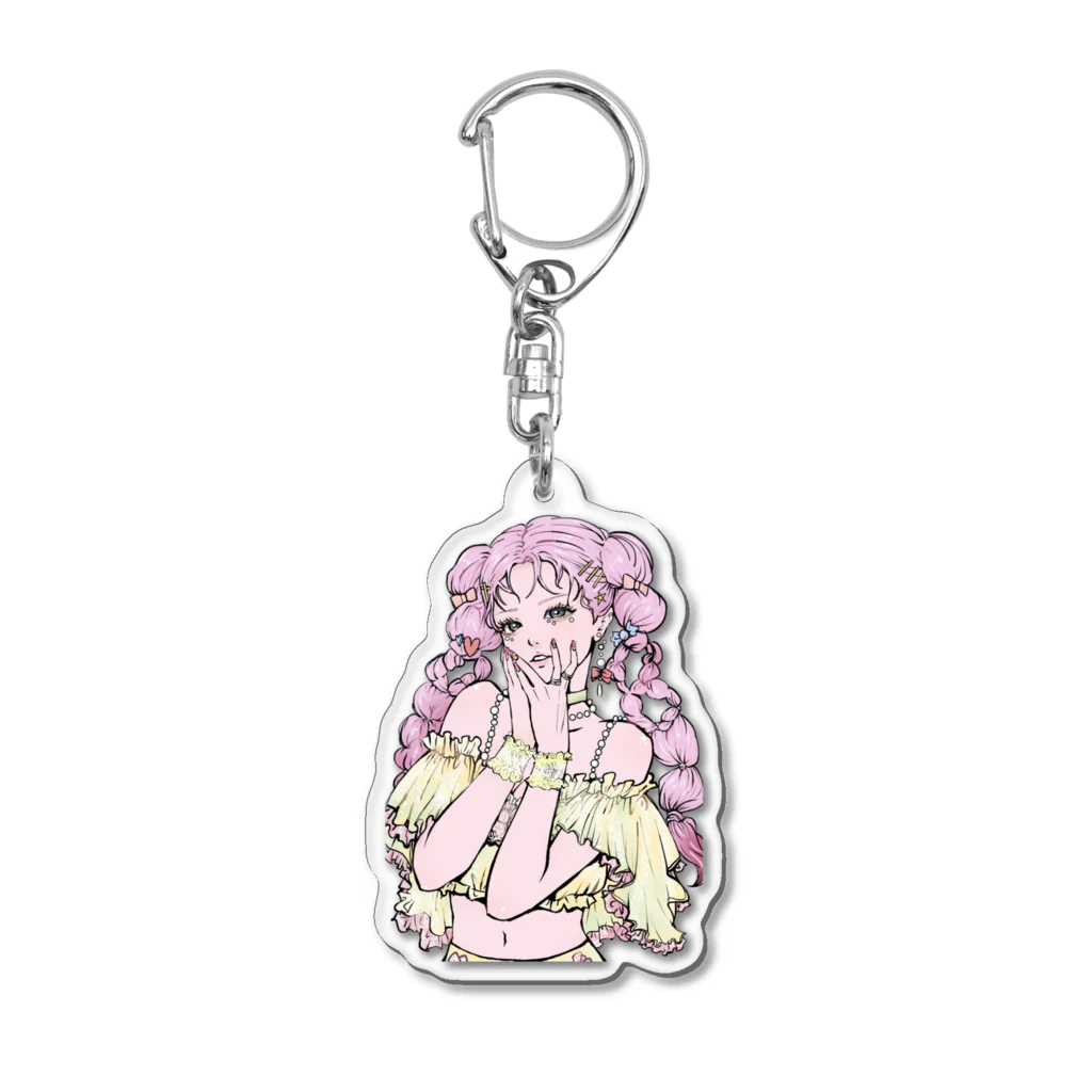 MIORI STOREのアイドルちゃん Acrylic Key Chain