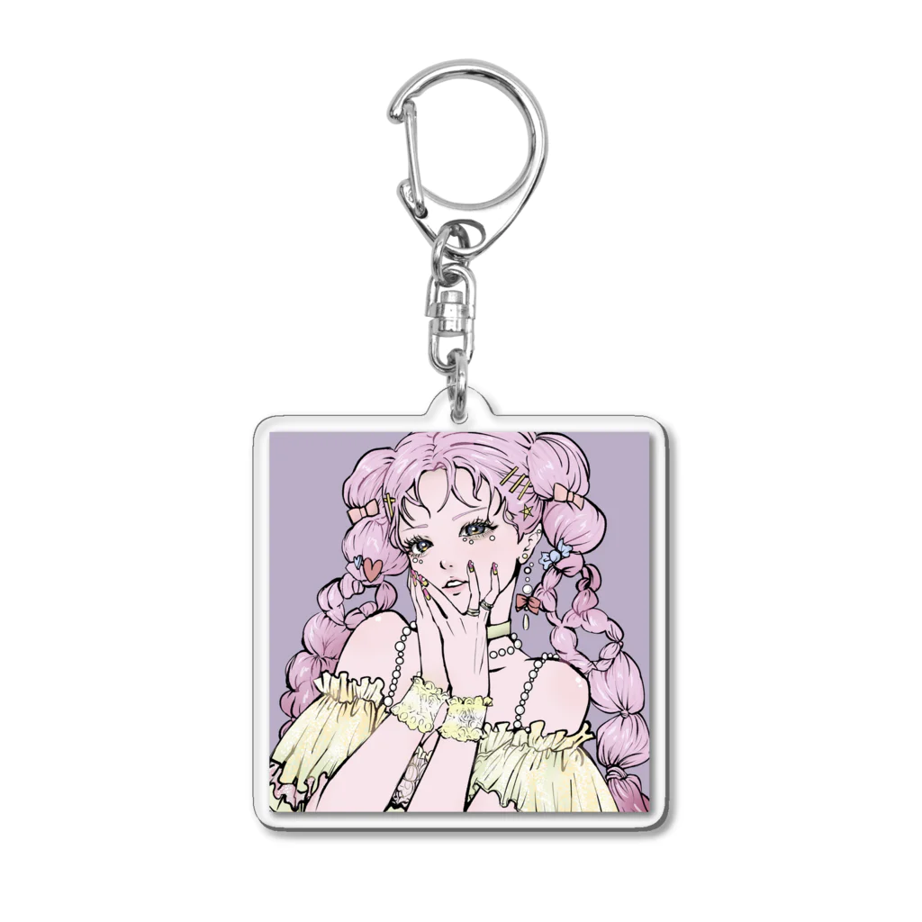 MIORI STOREのアイドルちゃん アクリルキーホルダー