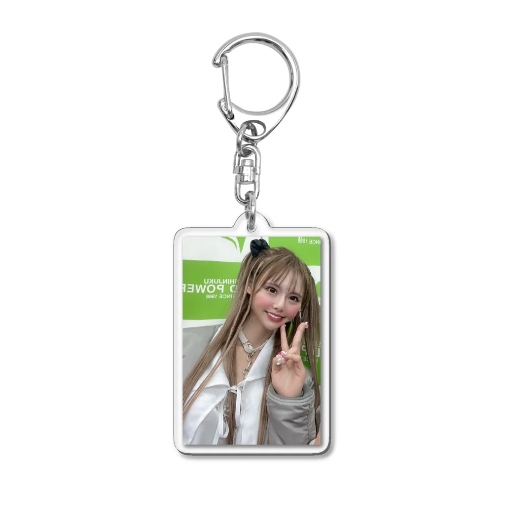 CAREN アーティストグッズのレコ発ライブ楽屋撮影 Acrylic Key Chain