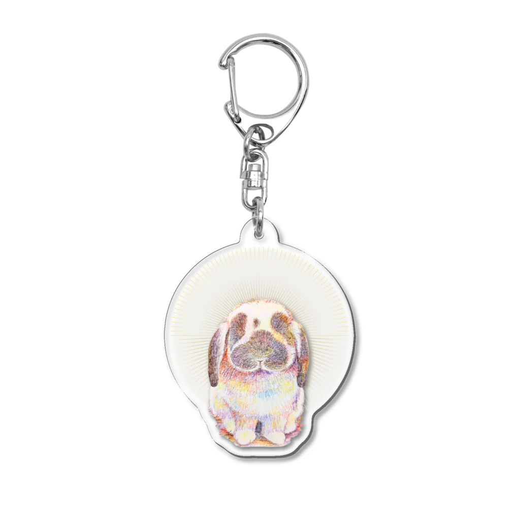 zomiのありがたきいのち Acrylic Key Chain