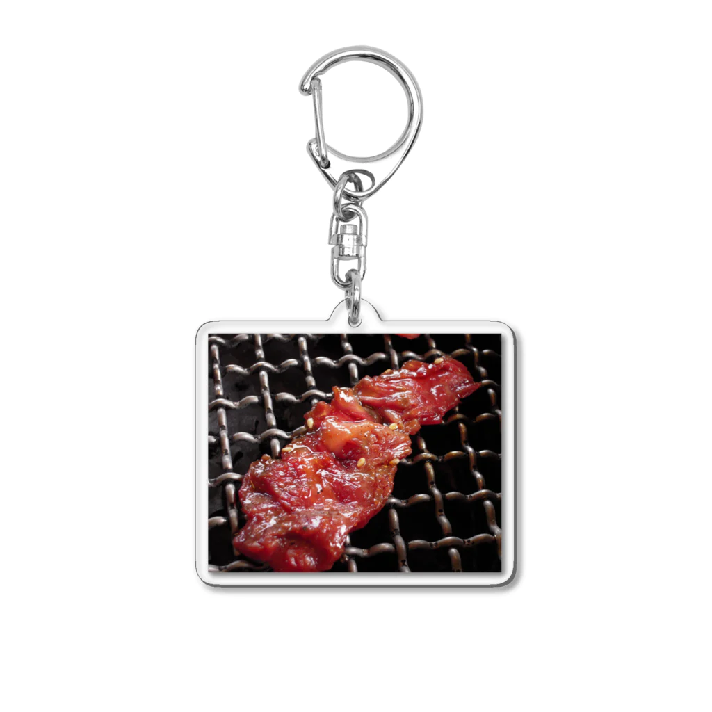 脂身通信Ｚの【フルグラフィック】焼肉♪230503 Acrylic Key Chain