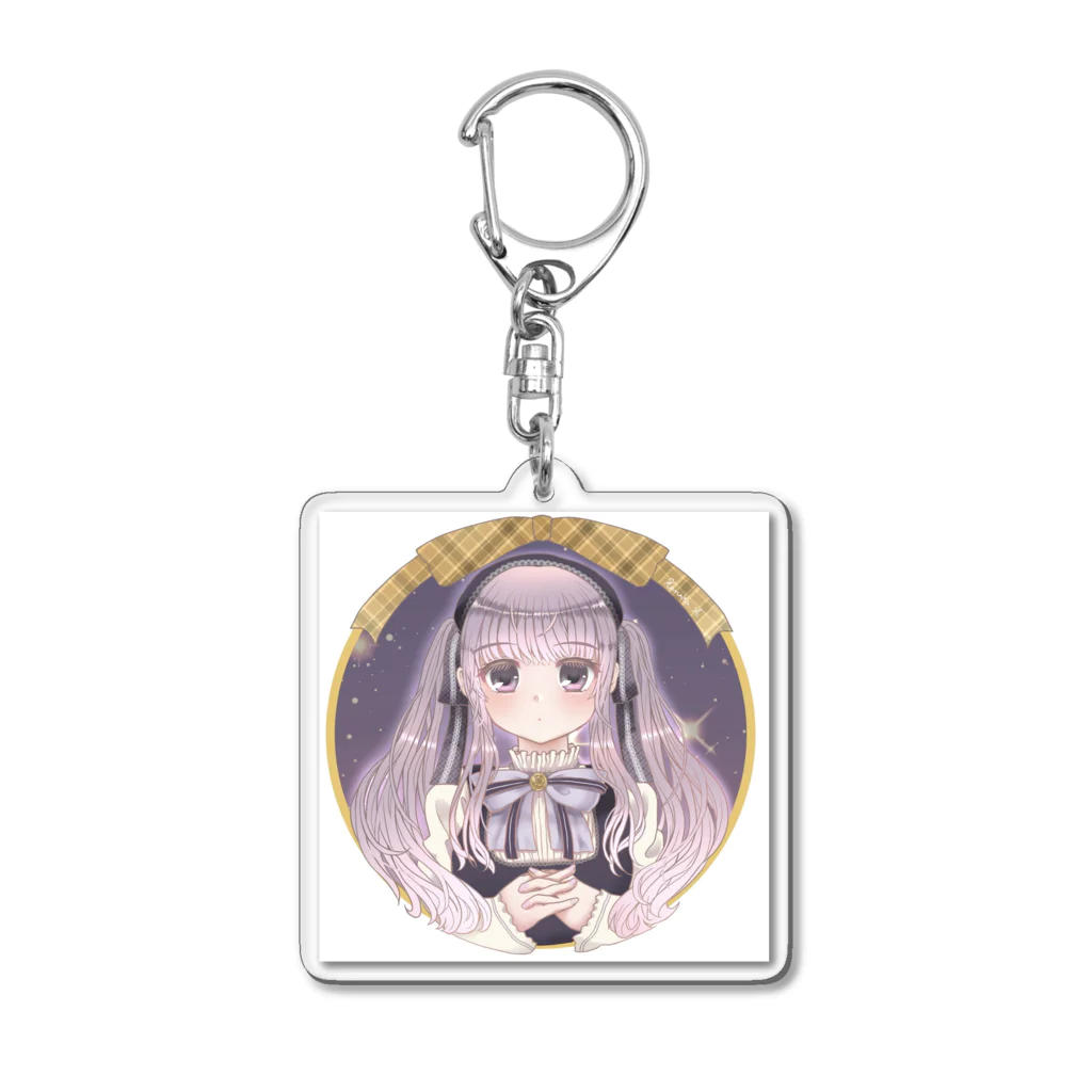 Lolita addictedの星空とクラシックロリータ Acrylic Key Chain