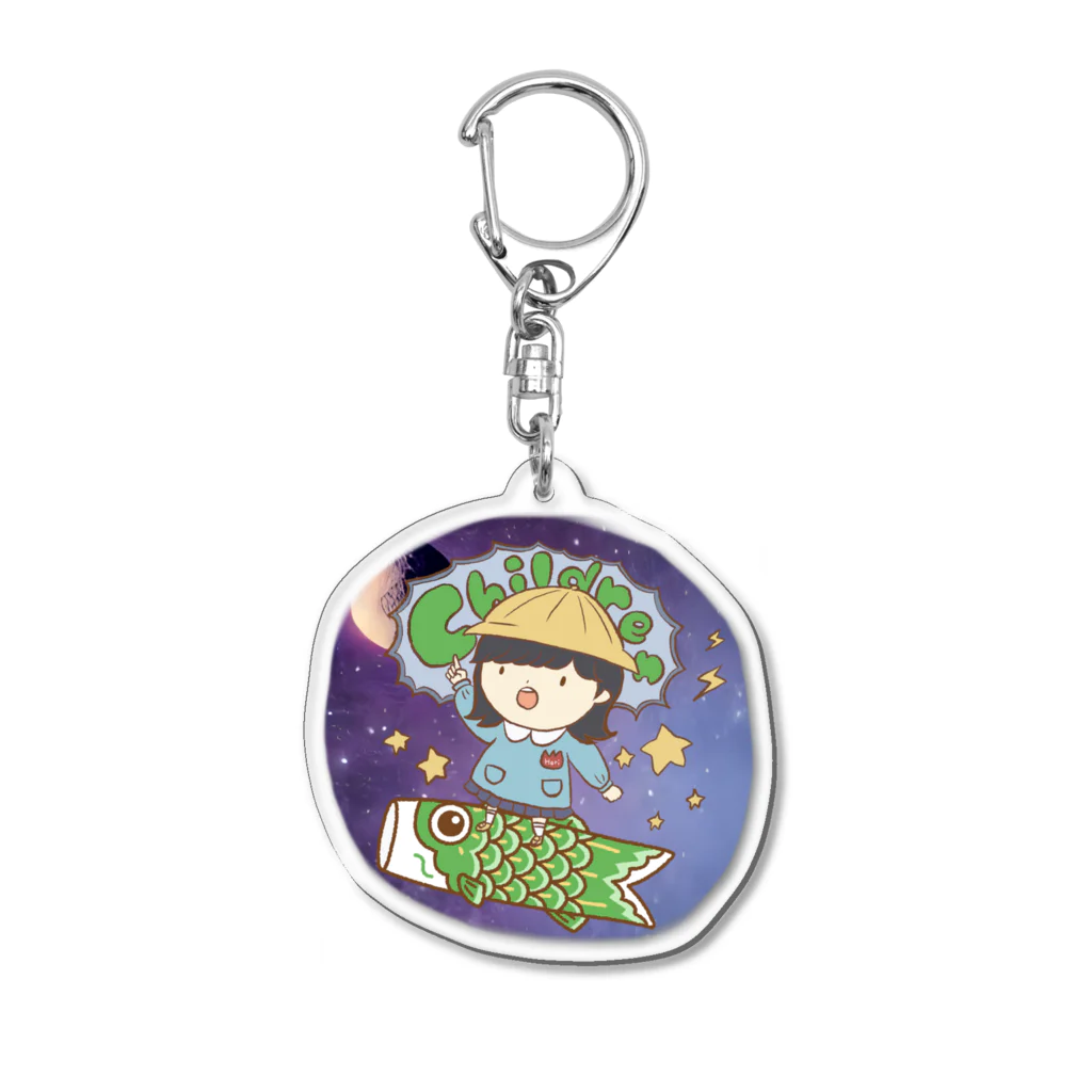 ほりりえグッズ オンラインの【5月限定】ちびほりさん Acrylic Key Chain