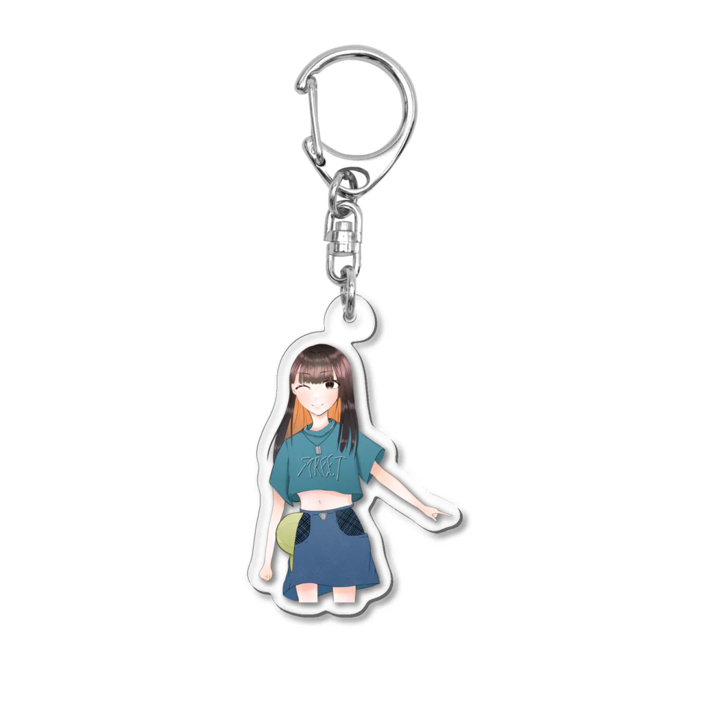 Nutsの創作キャラのグッズ Acrylic Key Chain