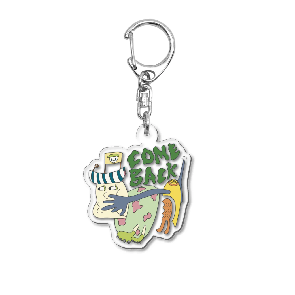 Saaya Pajamandam Goodsのカムカムバック Acrylic Key Chain