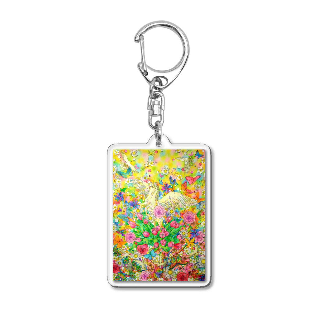 FLOWERTOWERのペガサス Acrylic Key Chain