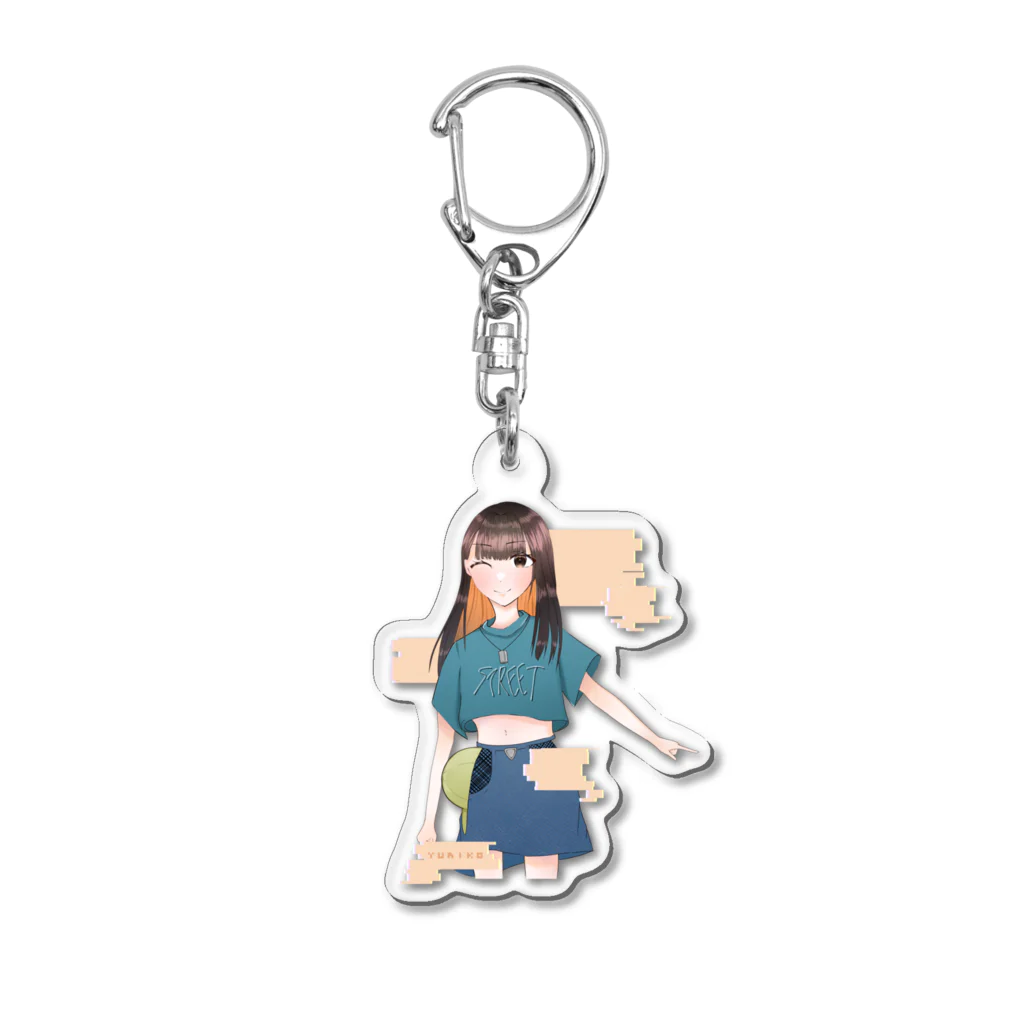 Nutsのyuriko Acrylic Key Chain