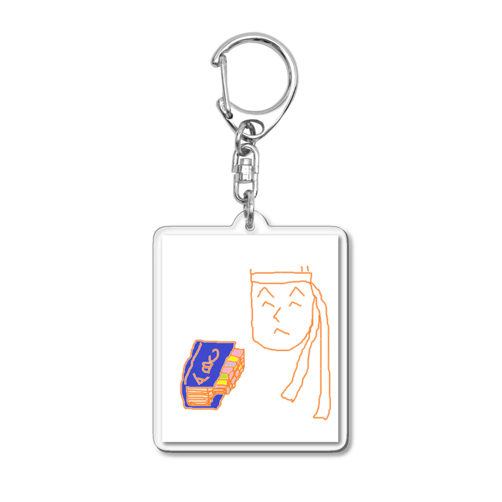 kuhejisanのくへじさんの単語帳 Acrylic Key Chain