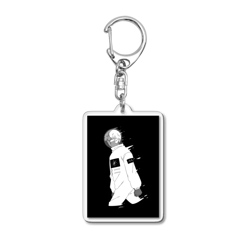 夜弖蝉のうに夫とあひるたち｢融解｣ Acrylic Key Chain