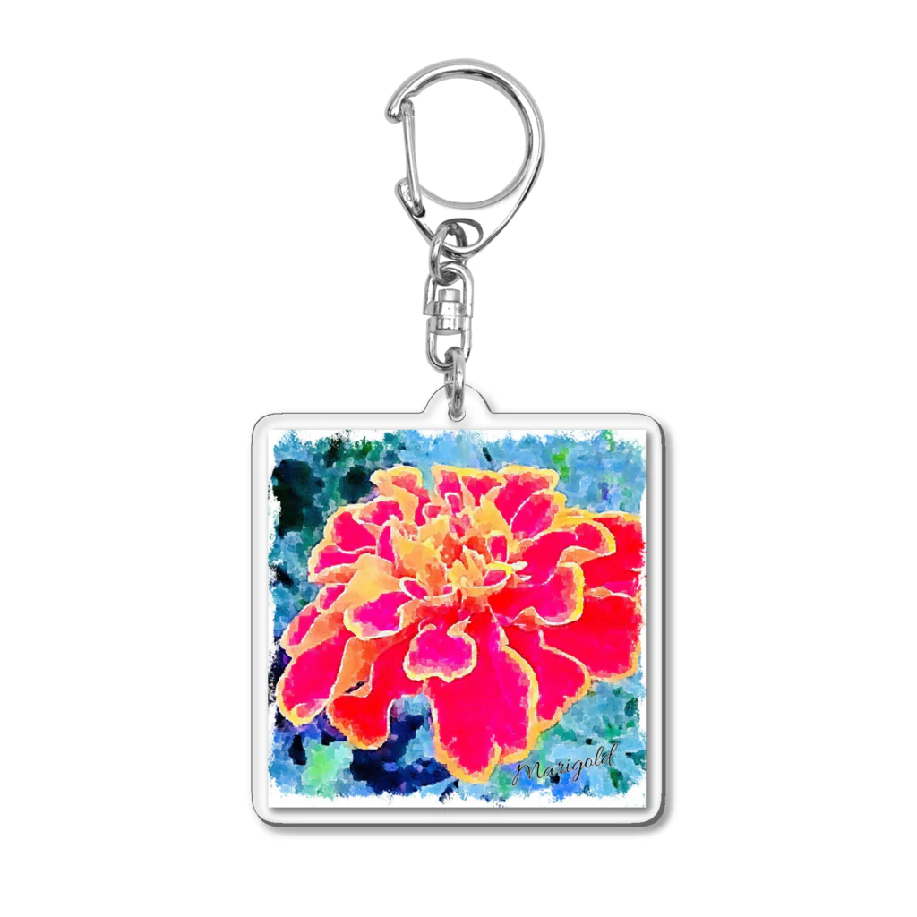 kazeou（風王）のMarigold(アプリ加工) Acrylic Key Chain