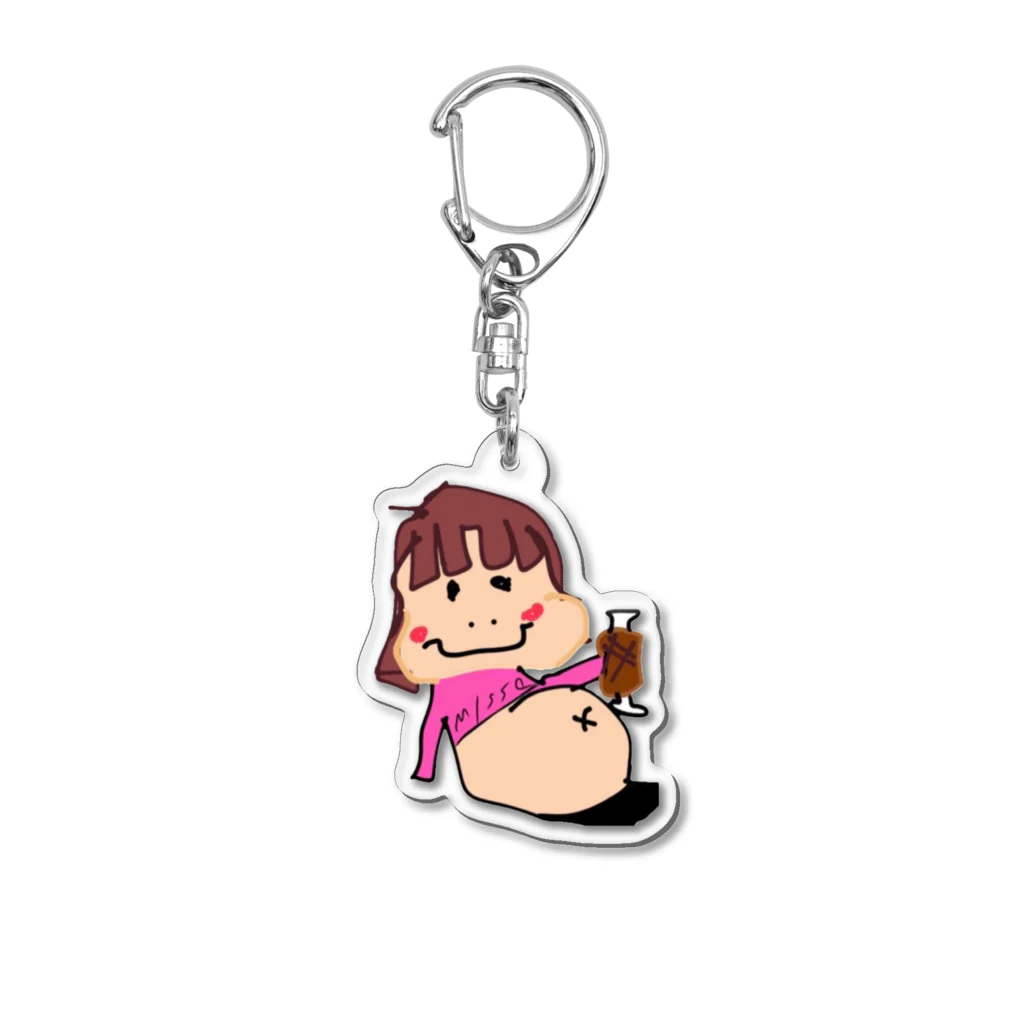 みっそのデブみっそキーホルダー Acrylic Key Chain