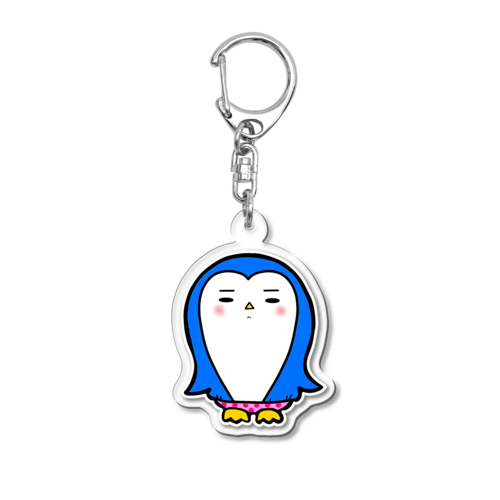 💚ぱなえてんてー💚のぴちぴちペンギンさん Acrylic Key Chain