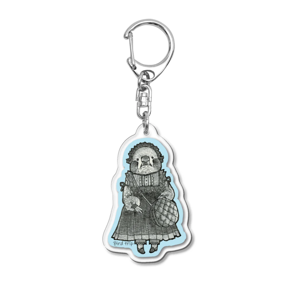 Birdtripのおさんぽキンカちゃん Acrylic Key Chain