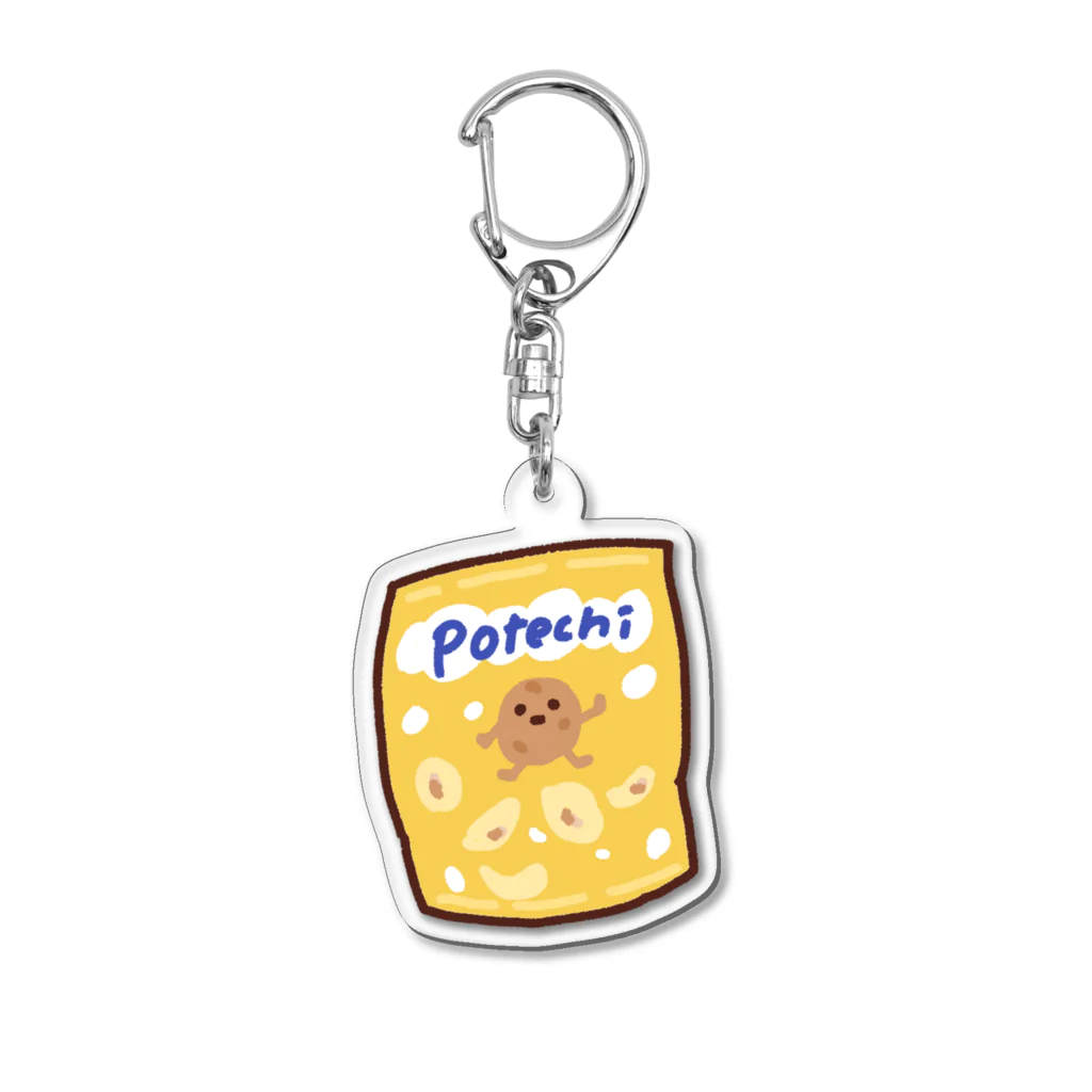 ふうせんのポテチ🥔 Acrylic Key Chain