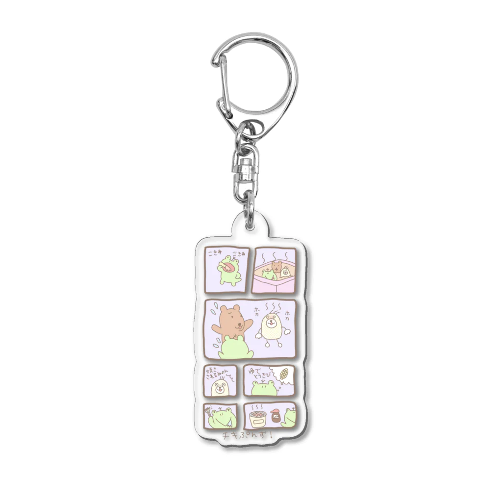 チワぷんず！のチキぷんず！マンガアクリルキーホルダー Acrylic Key Chain