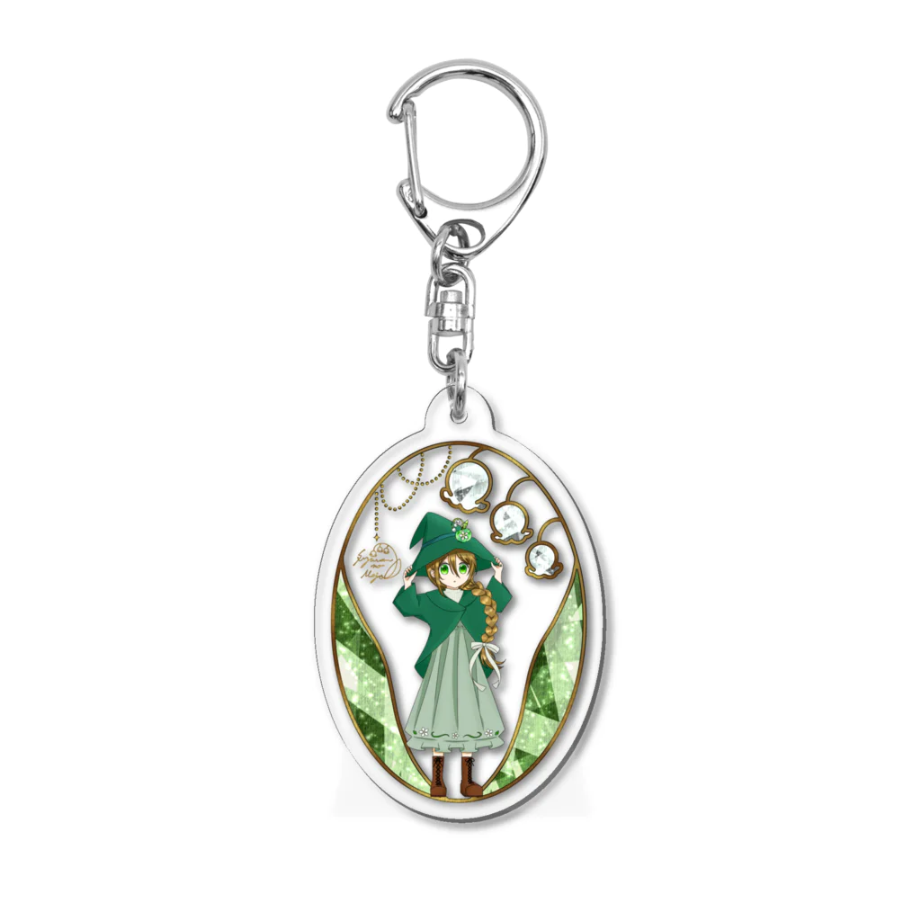 スズランの魔女の花色小箱-スズランの魔女- Acrylic Key Chain