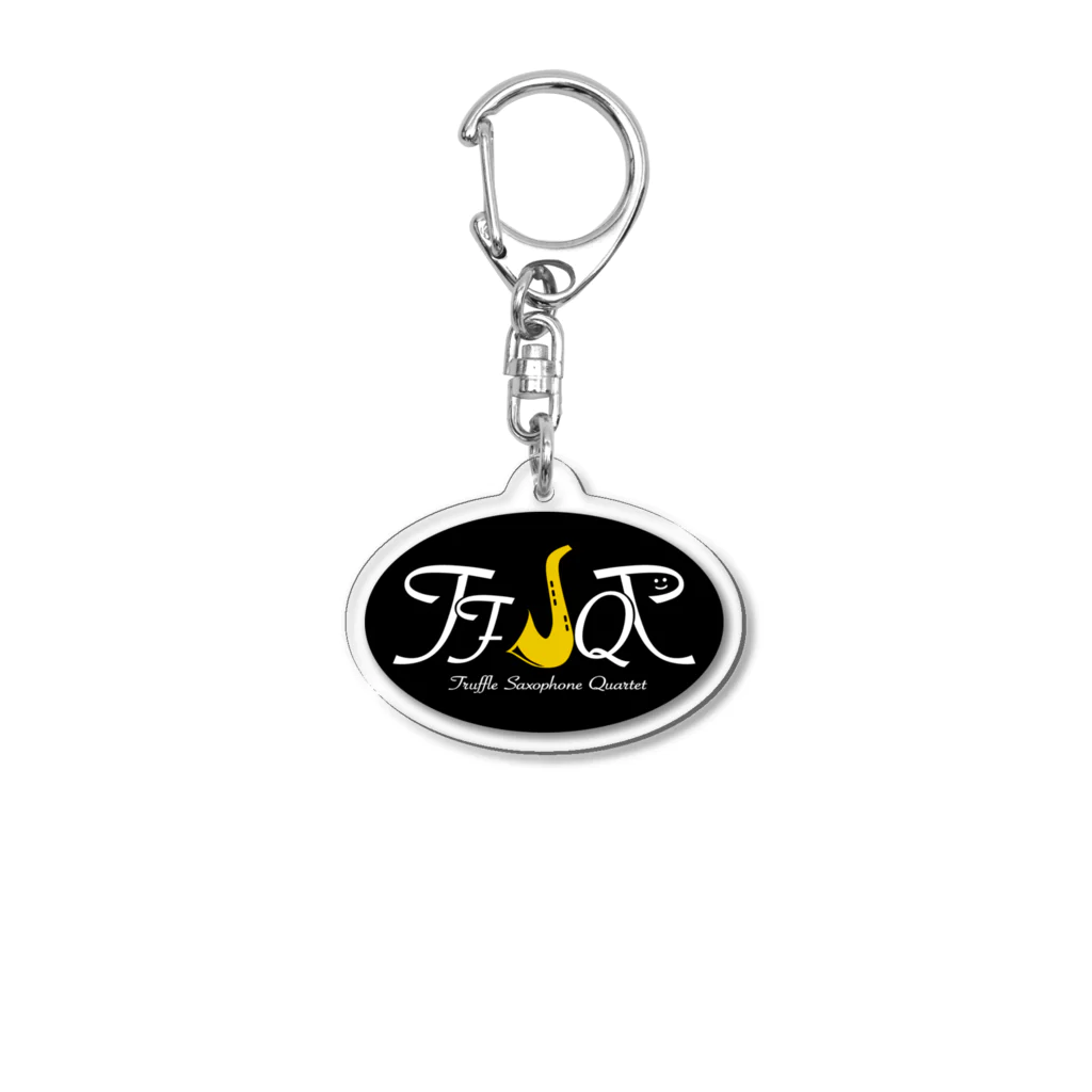 truffle saxophone quartetのとりゅふキーホ Acrylic Key Chain