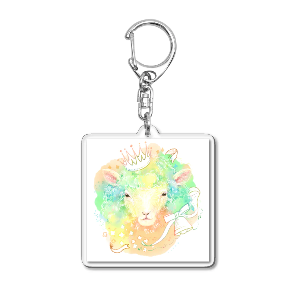 虹ませ商店の星座シリーズ 牡羊座 Acrylic Key Chain