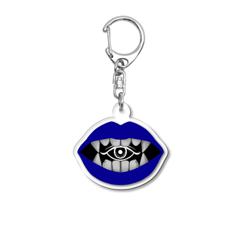 Norachowのブルーリップ開眼 Acrylic Key Chain