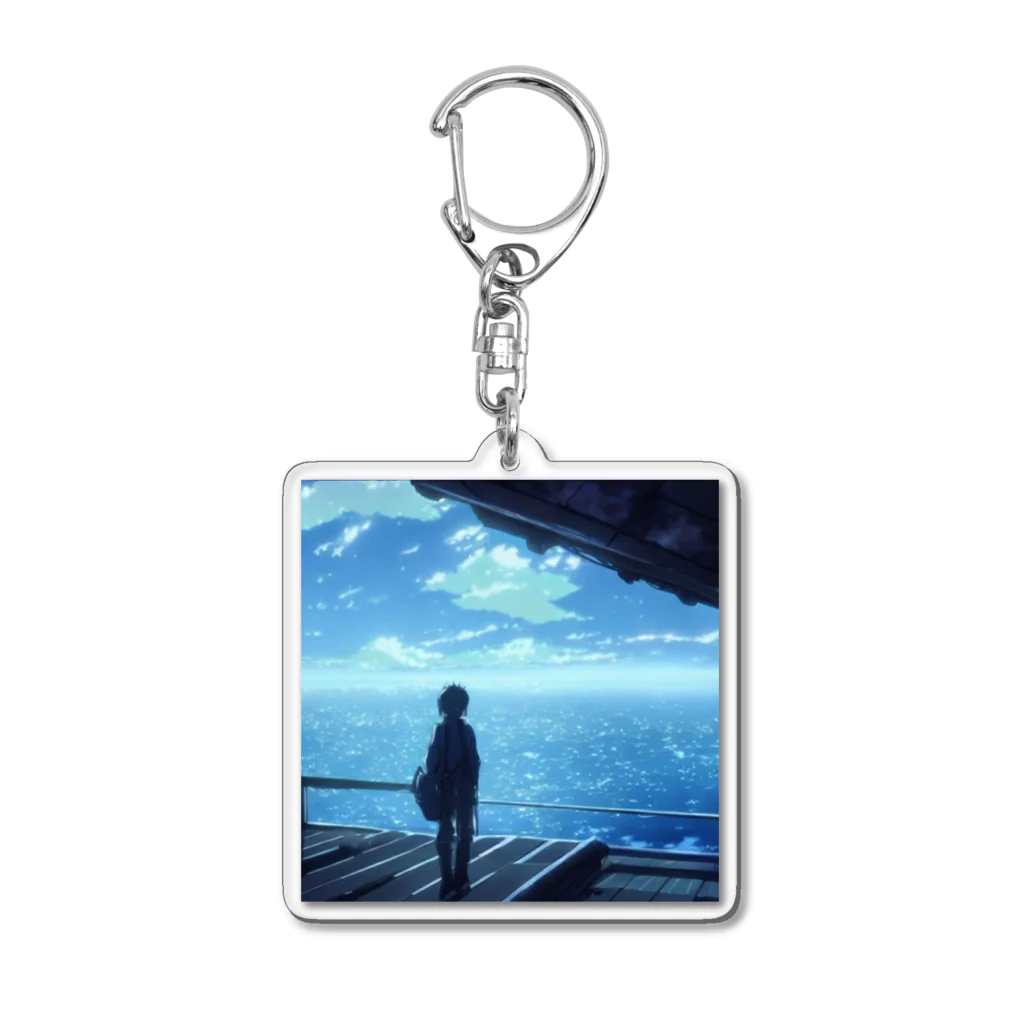 夢喰(フェアリータイプ)のなんかエモいやつ Acrylic Key Chain