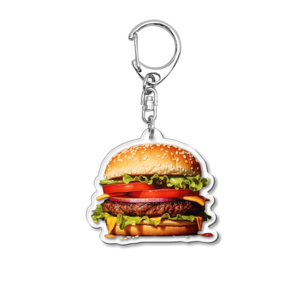 D4C Napoléonのハンバーガー Acrylic Key Chain