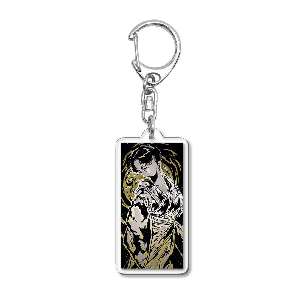 給 食の月光襦袢 Acrylic Key Chain