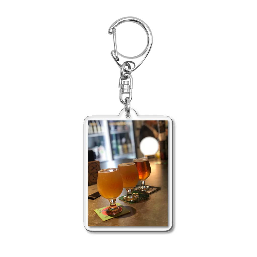 mafasのビールが飲みたくなる🍻 Acrylic Key Chain