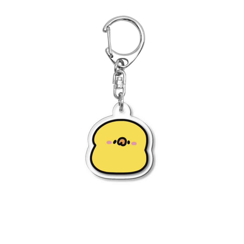 bocunoeのへんてこなヒヨコ Acrylic Key Chain