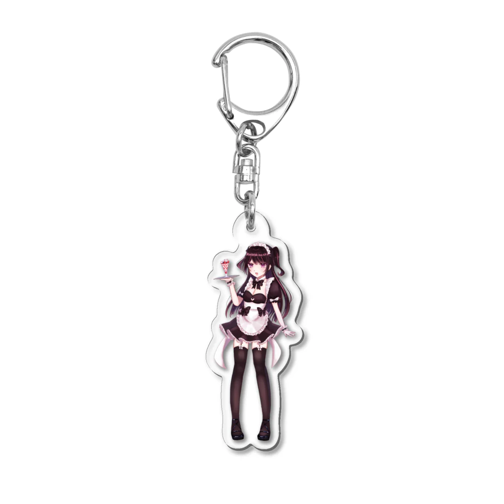 †堕天使†のメイドさん Acrylic Key Chain