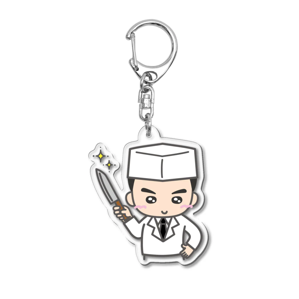 ITAMAEKITCHENの板吉くん Acrylic Key Chain