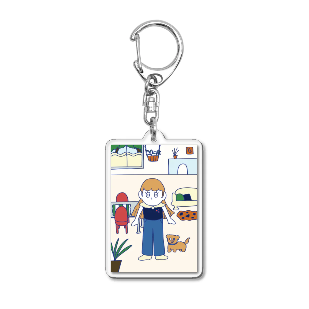 moriotousaoのroom Acrylic Key Chain